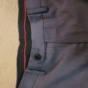 Alfani 100% gray wool pants 30x30 slim fit